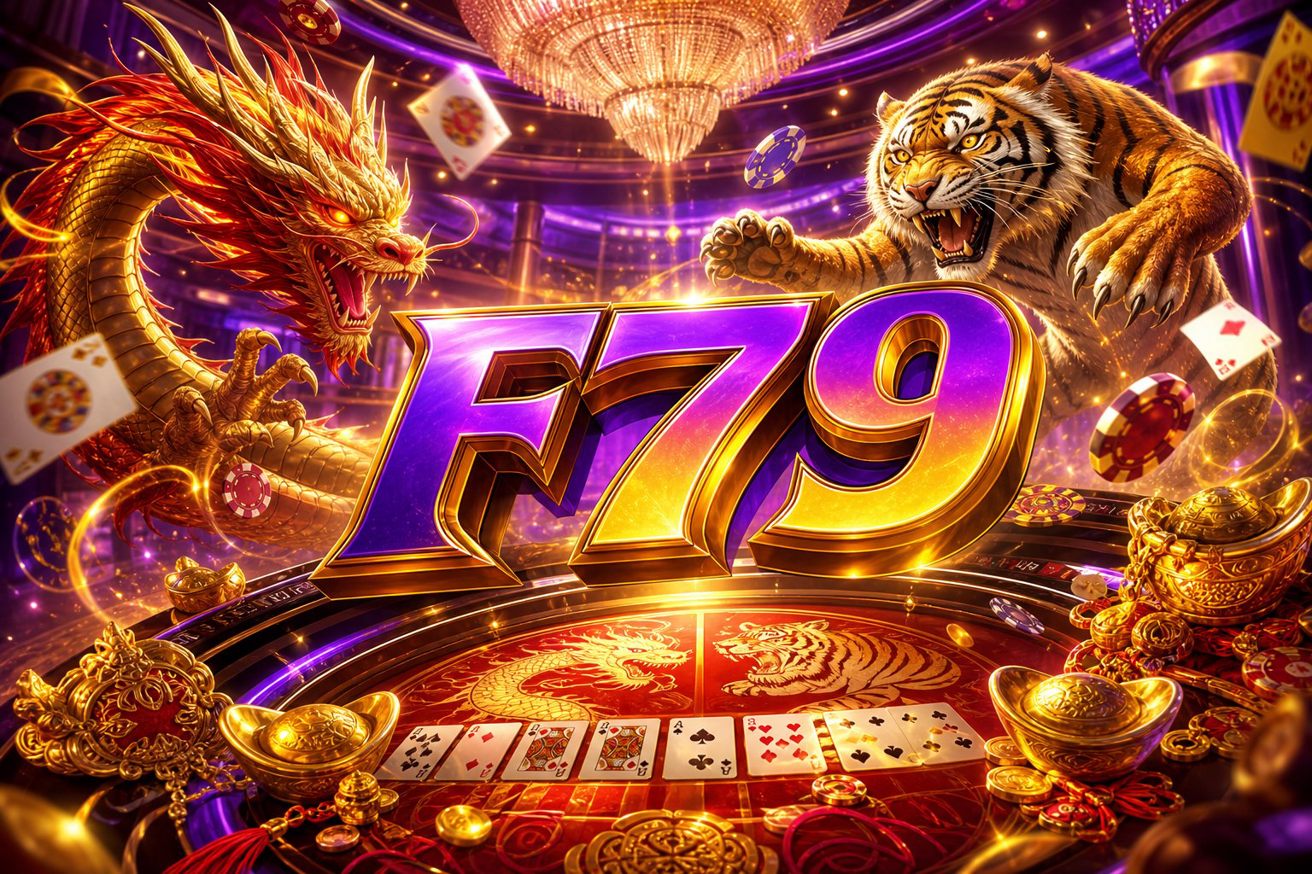 Ảnh bìa Crazy 777 F79 với các biểu tượng trò chơi và cơ chế trả thưởng