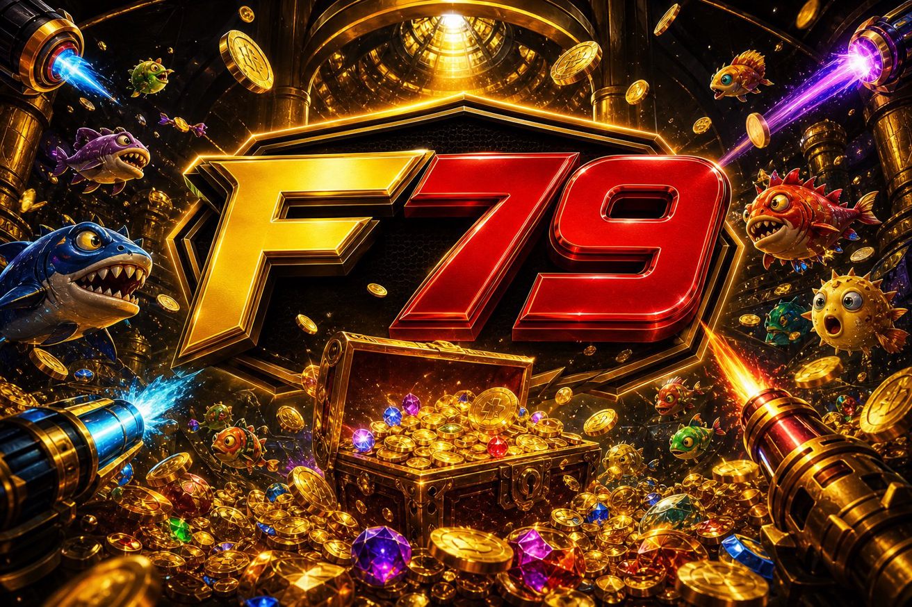 Màn hình chính Fortune Dragon F79 hiển thị các phòng nổ hũ